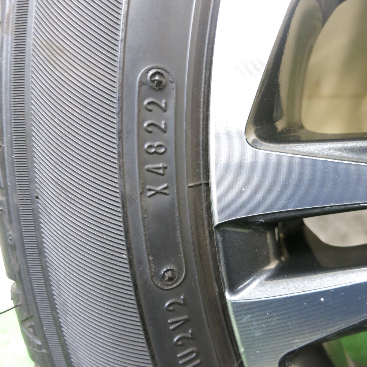 バリ溝！22年！9分！1本★トヨタ ヤリスクロス Zグレード 純正 215/50R18 ダンロップ エナセーブ EC300+ 18インチ PCD114.3/5H★5072601ナノ