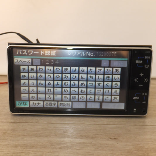 [送料無料] 現状品★富士通テン製 トヨタ 純正 HDDナビゲーション NHDT-W59 08545-00S40 セキュリティロック(11)★