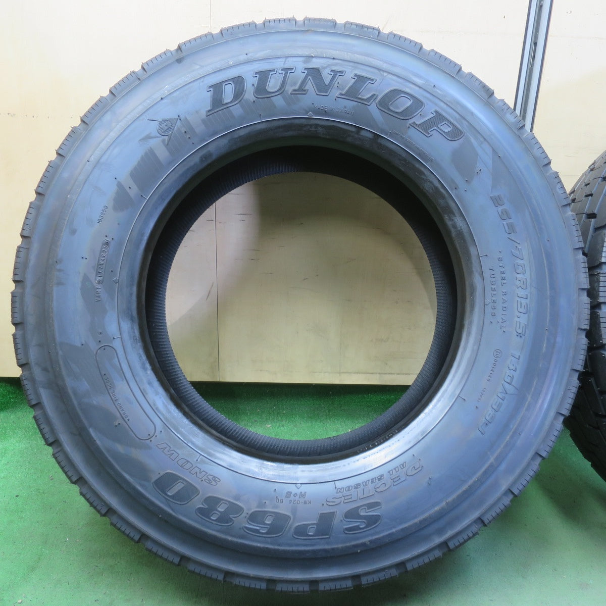 未使用！26年★トラック タイヤ 265/70R19.5 140/138J ダンロップ デクテス SP680 DECTES ミックス オールシーズン 19.5インチ★6041801イスタ