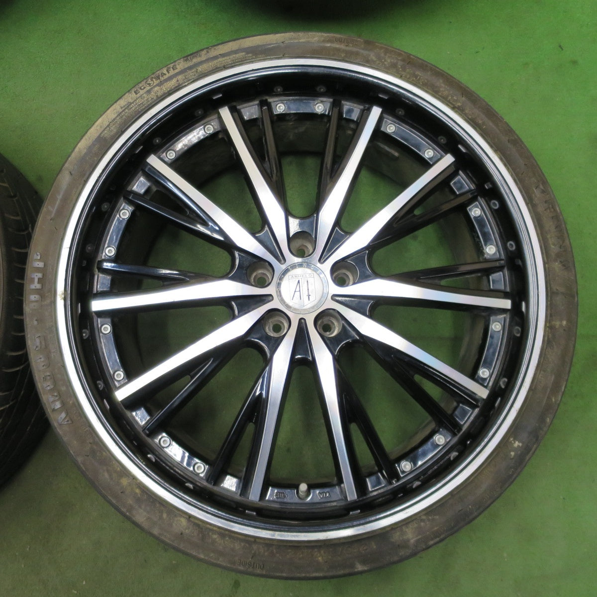 4本価格★アネーロコラソン シャルマン 265/30R22 ゼナ ARGUS-UHP ANHELO CORAZON CHARMANT 22インチ PCD114.3/5H★6053001ナノ