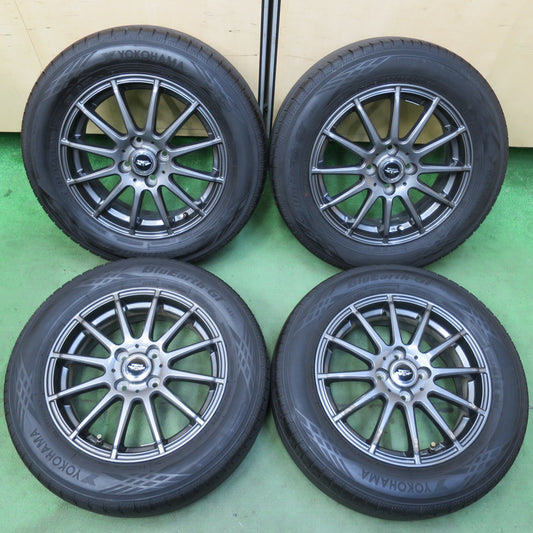 バリ溝！キレイ！9分★185/65R15 ヨコハマ BluEarth-GT AE51 TEAD テッド ブルーアース 15インチ PCD100/4H★5100206イノ