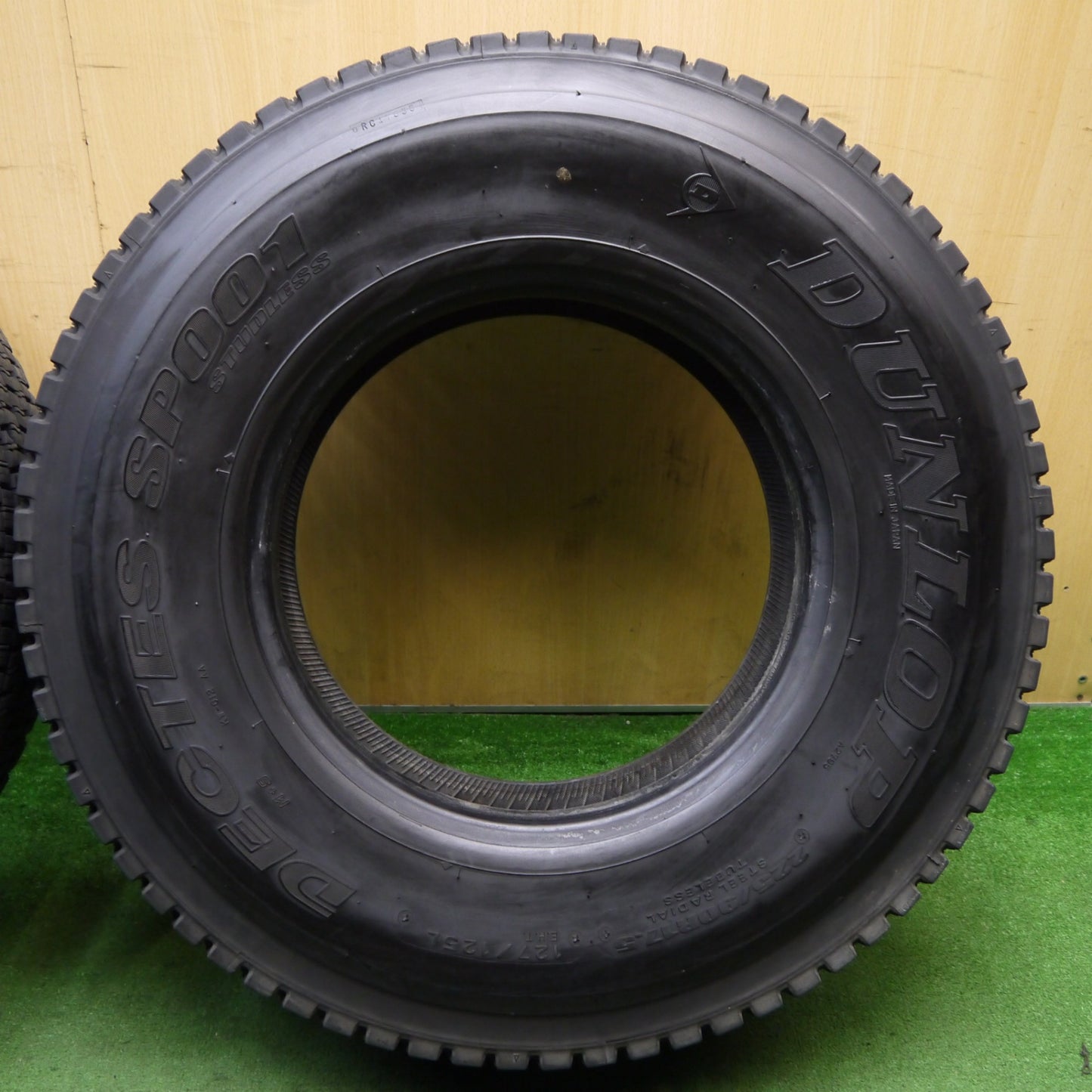 2本価格★トラック タイヤ 225/90R17.5 127/125L スタッドレス ダンロップ デクテス SP001 DECTES 17.5インチ★5062401KKスタ