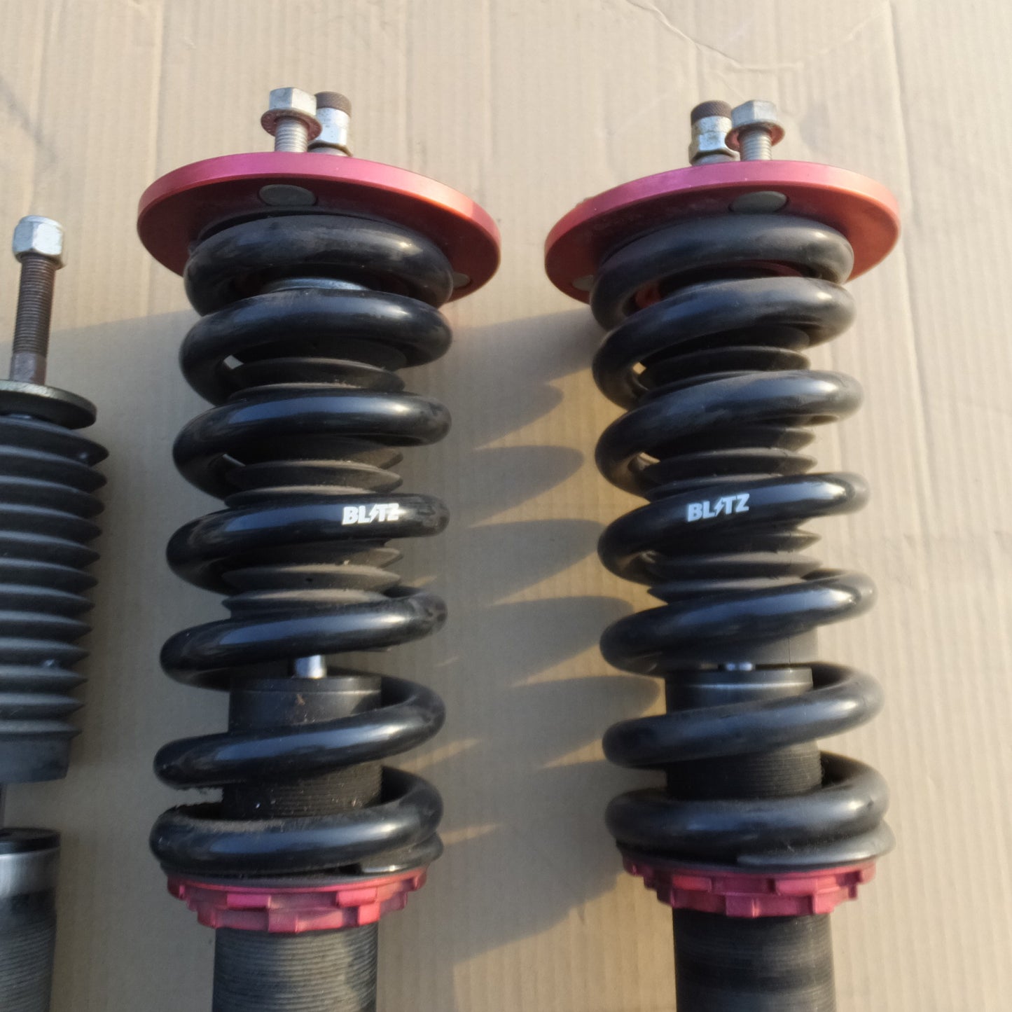 [送料無料] 現状品★ブリッツ BLITZ ホンダ エリシオン RR1～RR5 プレステージ 車高調 DAMPER ZZ-R　サスペンション 一式 セット★