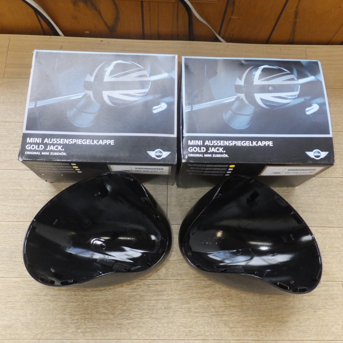 [送料無料] ★BMW MINI 純正 F55 F56 ドアミラーカバー C0174 115 C0174 116 左 右 セット　ブラック★