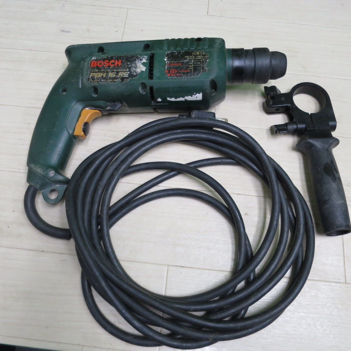 [送料無料] ケース付き☆BOSCH ボッシュ ハンマードリル PBH16RE 電動 工具 ハンマドリル 電子無段変速 コード式☆