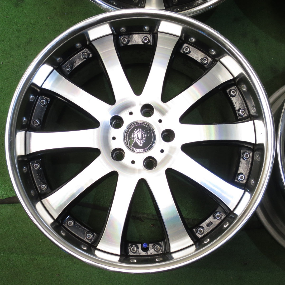*送料無料* 4本価格★BMW レクサス等 VIENNA ヴィエナ ツウェール タナベ ホイール 20インチ 20×8.5J 20×9.5J PCD120/5H★4040902クホ