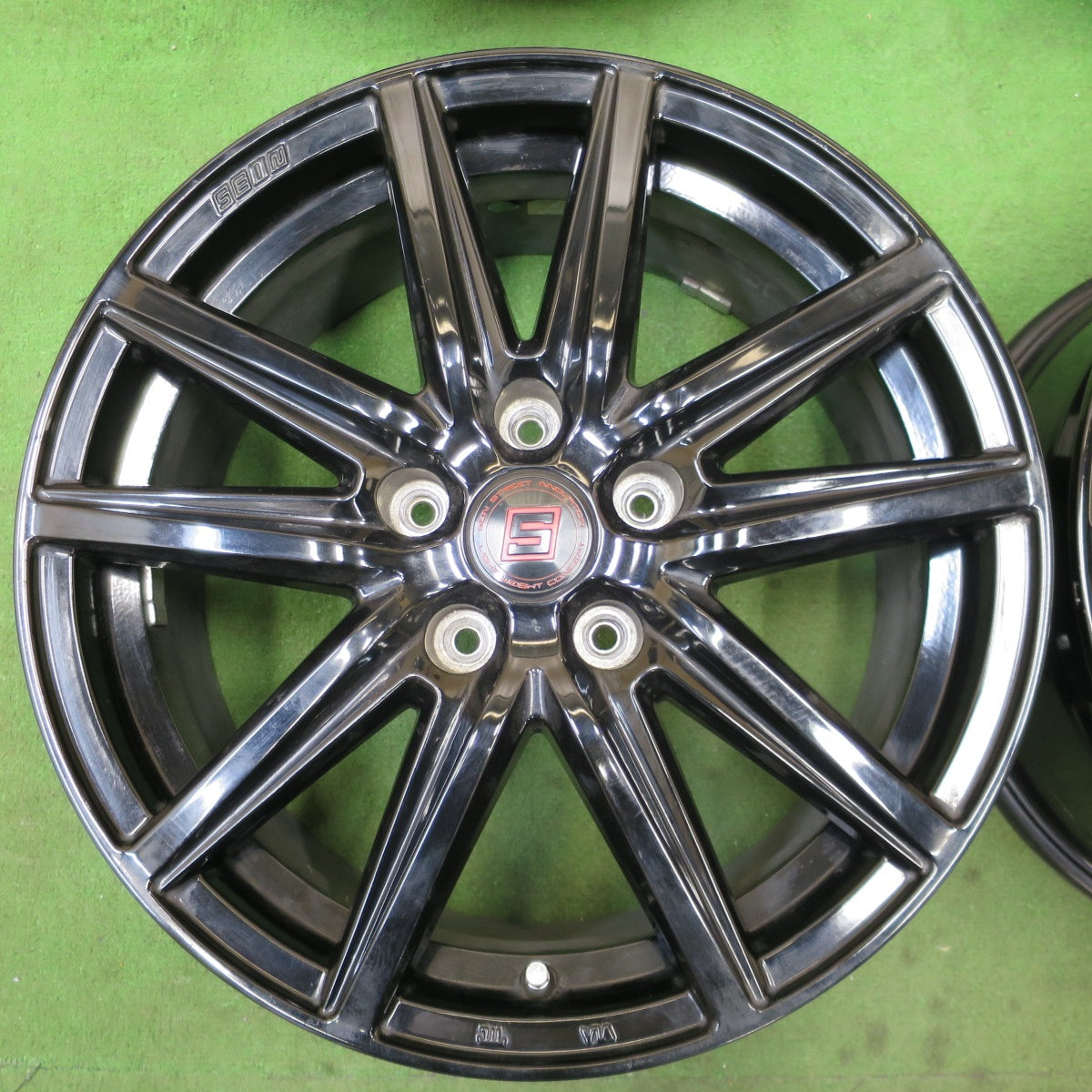 4本価格★SEIN SS ザイン ホイール 17インチ 17×7J PCD114.3/5H★6030904ナホ