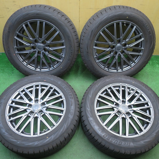バリ溝！24年！キレイ！9.5分★40系 アルファード 等 225/60R18 スタッドレス ヨコハマ アイスガード iG70 GRASS グラス 18インチ PCD120/5H★6030901NJス