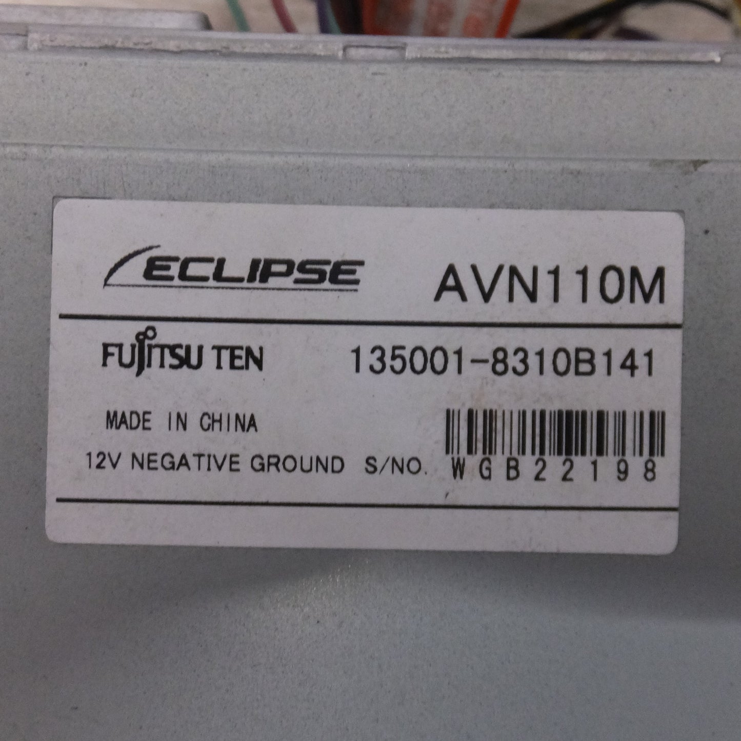 [送料無料] ★富士通テン イクリプス ECLIPSE メモリーナビゲーション AVN110M(8★