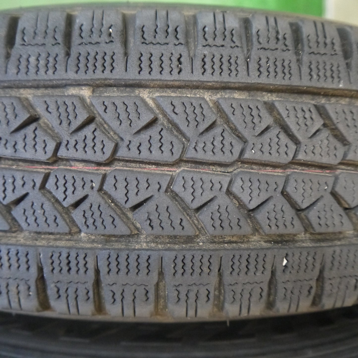 バリ溝！23年！8.5分★スタッドレス 155/80R14 88/86N ブリヂストン ブリザック VL1 JOKER ジョーカー 14インチ PCD100/4H★6052704Hス
