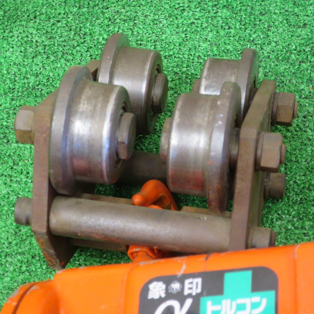[送料無料] ◆象印 チェーンブロック 0.1 ton αHB-01 電動 工具 100kg 0.1トン 0.1TON ELEPHANT 200V 吊り 吊上げ 荷揚げ◆