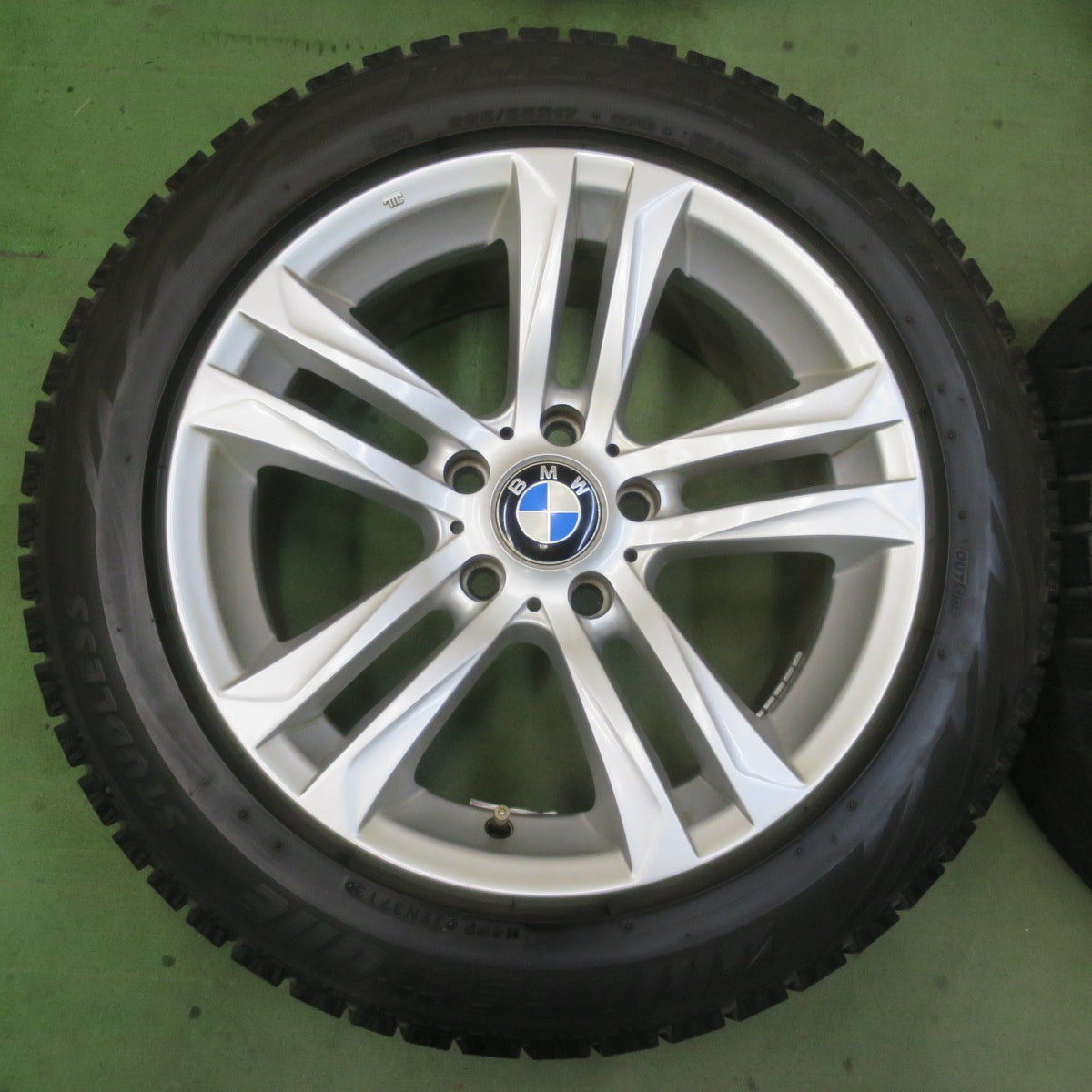 4本価格★BMW 等 MAK BIMMER 225/55R17 スタッドレス ブリヂストン ブリザック REVO GZ 17インチ ビマー PCD120/5H★6051901イス