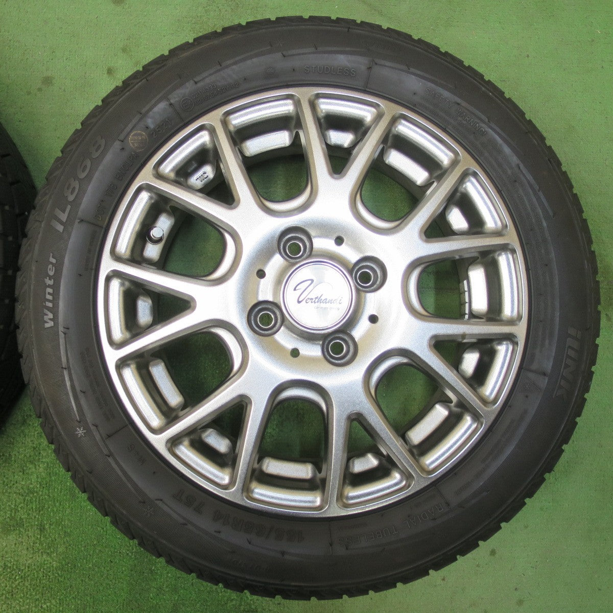 4本価格★スタッドレス 155/65R14 アイリンク Winter IL868 Verthandi ヴェルザンディ ヴェルサンディ 14インチ PCD100/4H★6012003イス