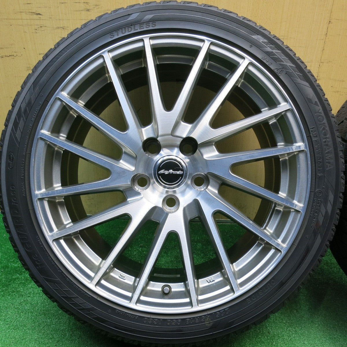 4本価格★スタッドレス 225/45R18 ヨコハマ アイスガード iG60 Lefinada MOTION1 レフィナーダ モーション1 18インチ PCD114.3/5H★5122505HAス