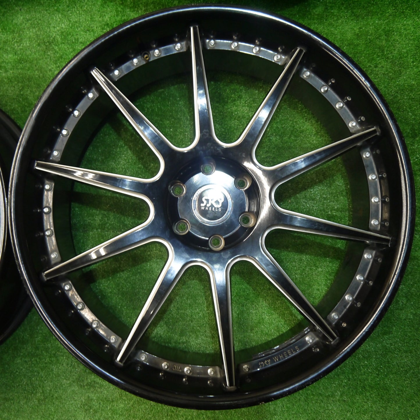 4本価格★SKY FORGED S206 26インチ スカイ フォージド ホイール 26×10J ランクル エスカレード サバーバン 等 PCD139.7/6H★5111102KKホ