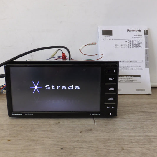 [送料無料] ★パナソニック Panasonic カーナビステーション Strada CN-HA01WD(37)★