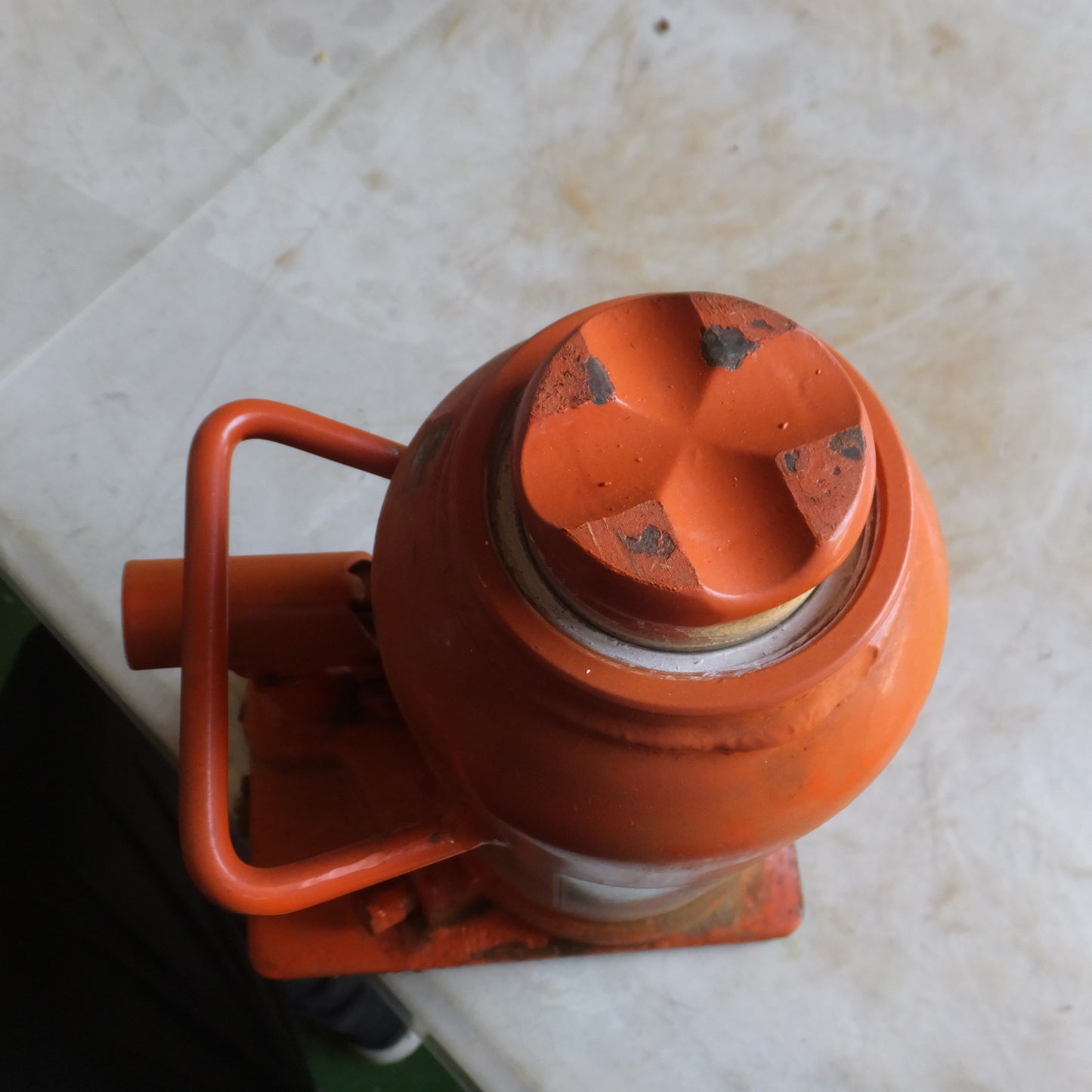 [送料無料] ◆マサダ 油圧ジャッキ MHK-15N 工具 15ton 15トン 15TON 15000kg 油圧式 オイル だるま ダルマ 点検 整備 車載 自動車(2)◆