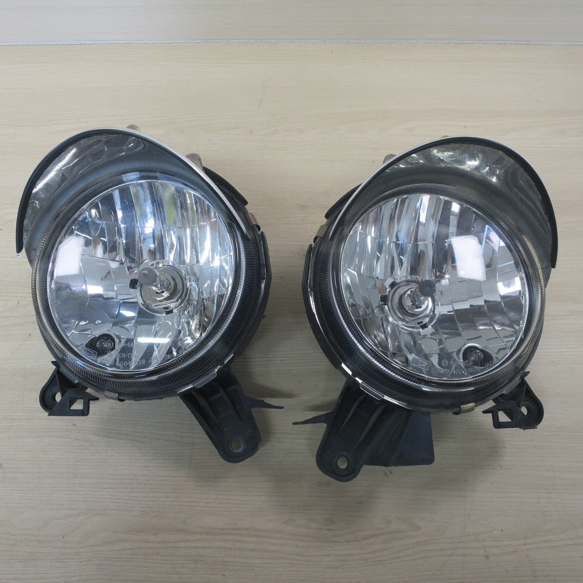 左右セット♪ダイハツ L750 ネイキッド 純正 ヘッドライト KOITO 100-51628 HCR-557 HCR-174 ヘッドランプ 照明 カー パーツ♪