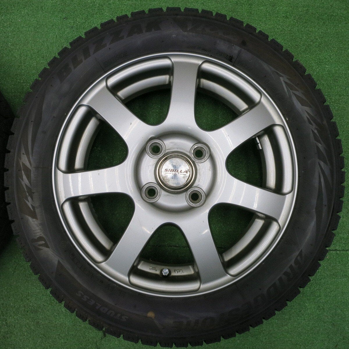 バリ溝！23年！9.5分以上★スタッドレス 155/65R14 ブリヂストン ブリザック VRX2 ダンロップ ウインターマックス WM02 SIBILLA EQ-7 シビラ 14インチ PCD100/4H★4120704NJス