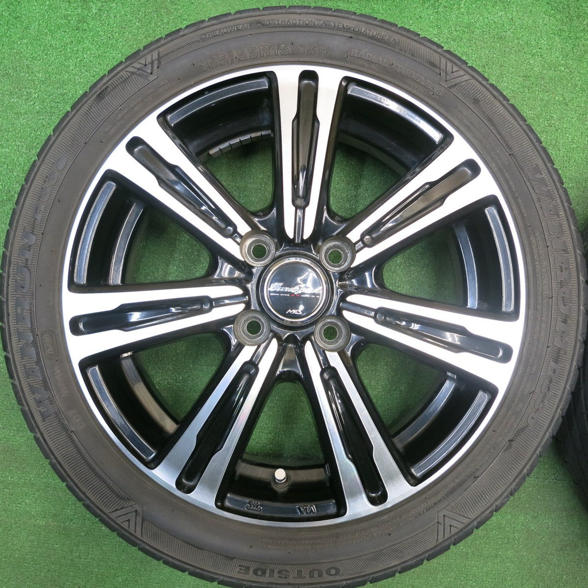 4本価格★165/55R15 EuroSpeed MiD ウィンラン R330 ユーロスピード 15インチ 軽サイズ タント ウェイク 等 PCD100/4H★6010804HAノ