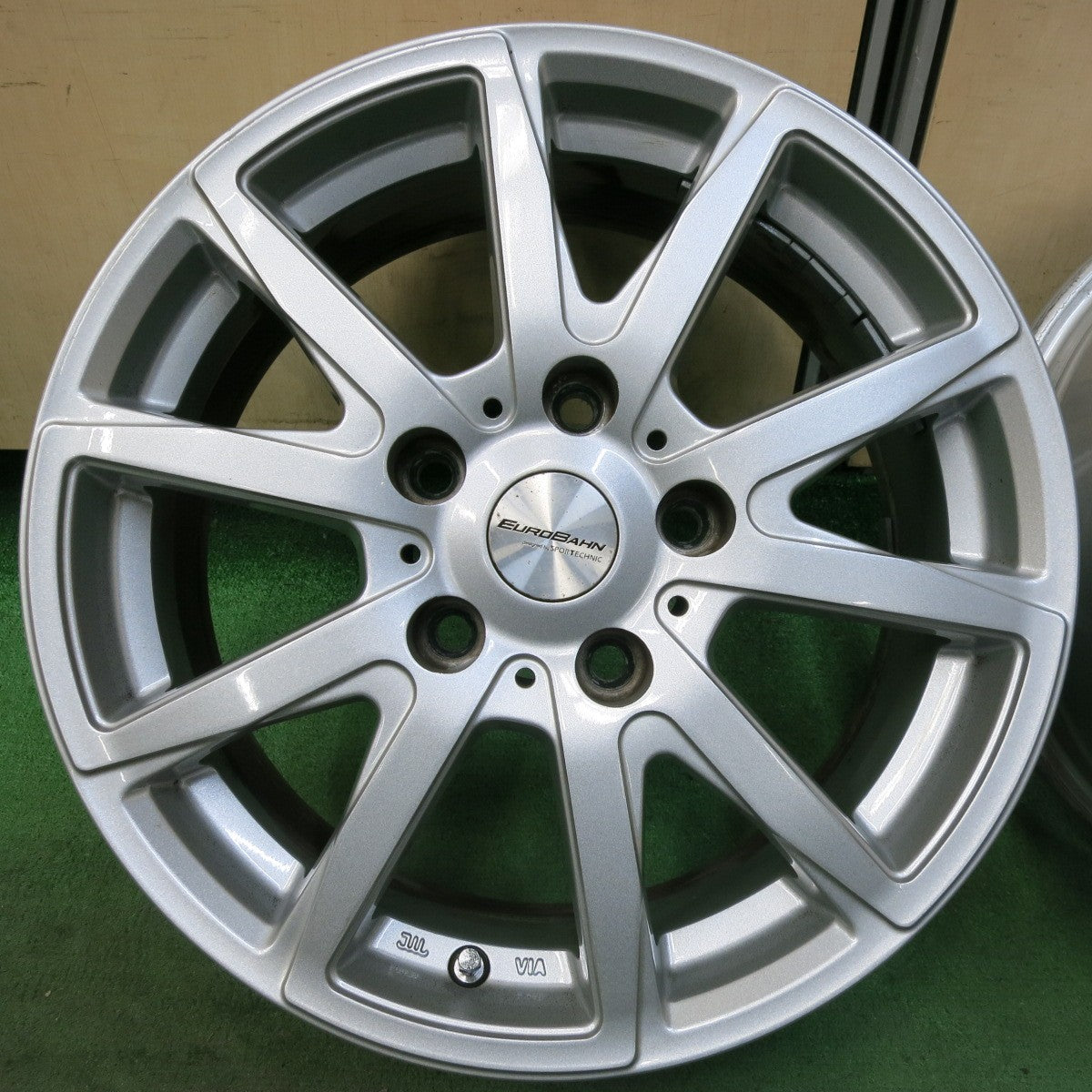 [送料無料] キレイ★BMW 等 EUROBAHN SPORTECHNIC スポーツテクニック 16インチ ホイール 16×6.5J PCD120/5H★5022605SYホ
