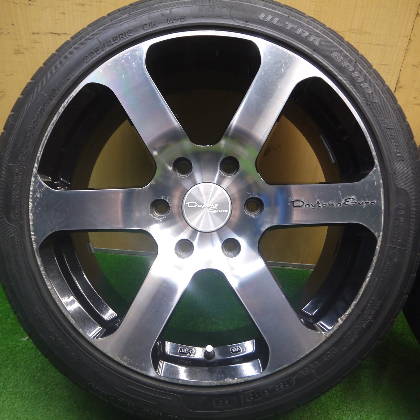 [送料無料] 4本価格★Daytona Euro 225/45R18 ナンカン ウルトラスポーツ NS-2 デイトナ ユーロ 18インチ PCD139.7/6H★5020509Hノ
