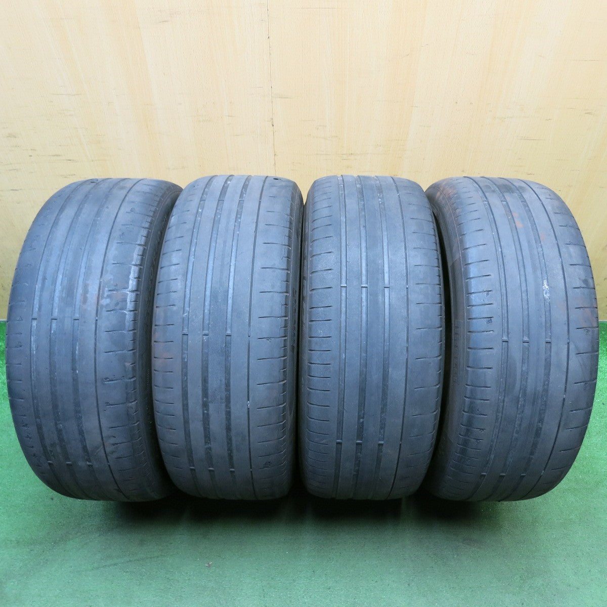 4本価格◎アウディ A7 純正 255/40R20 ピレリ PZERO Pゼロ 20インチ PCD112/5H◎6082903HAノ