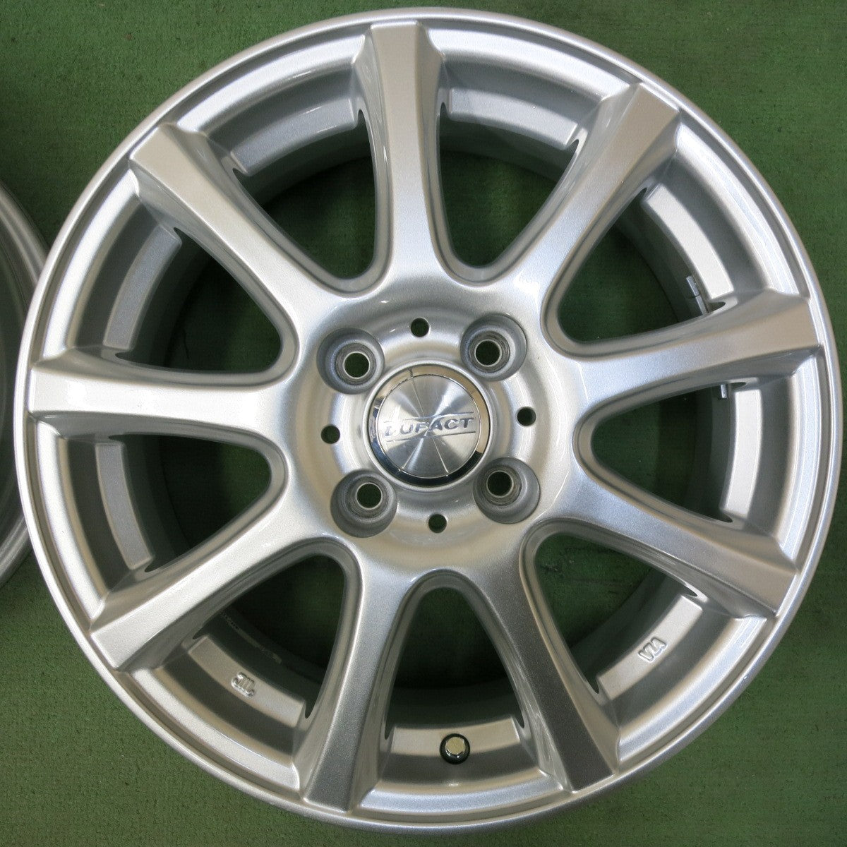 キレイ★DUFACT デュファクト 15インチ ホイール 15×5.5J PCD100/4H★5051615SYホ