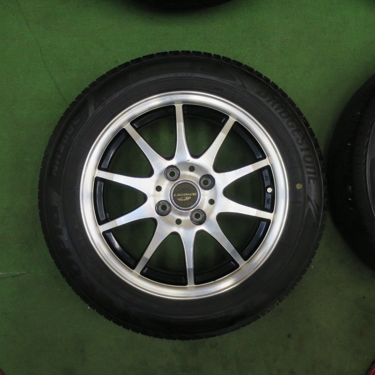 バリ溝！23年！9.5分★175/65R15 ブリヂストン エコピア NH200C SCHNEIDER ATECH シュナイダー 15インチ PCD100/4H★6021804TTノ