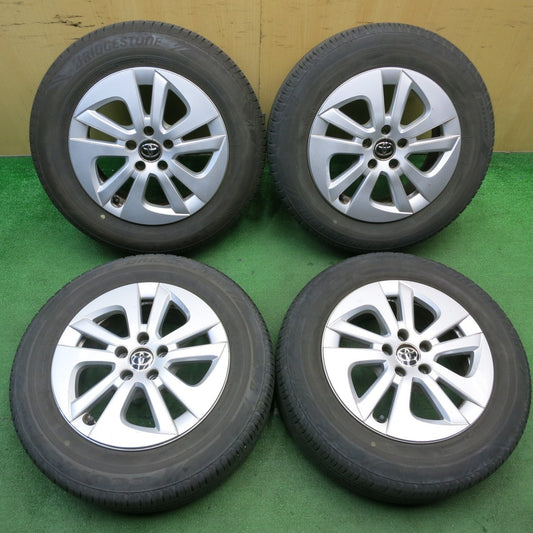 バリ溝！23年！8.5分★トヨタ 50系 プリウス 純正 195/65R15 ブリヂストン エコピア NH100 15インチ PCD100/5H★5051403TNノ