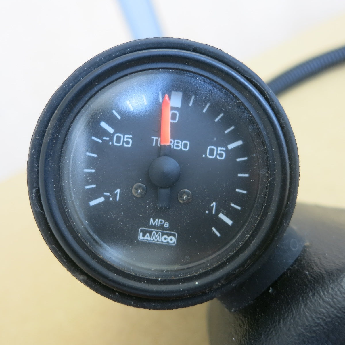 [送料無料] ◆LAMCO ブーストメーター ブースト計 型式 不明 ラムコ 測定器 現状品◆