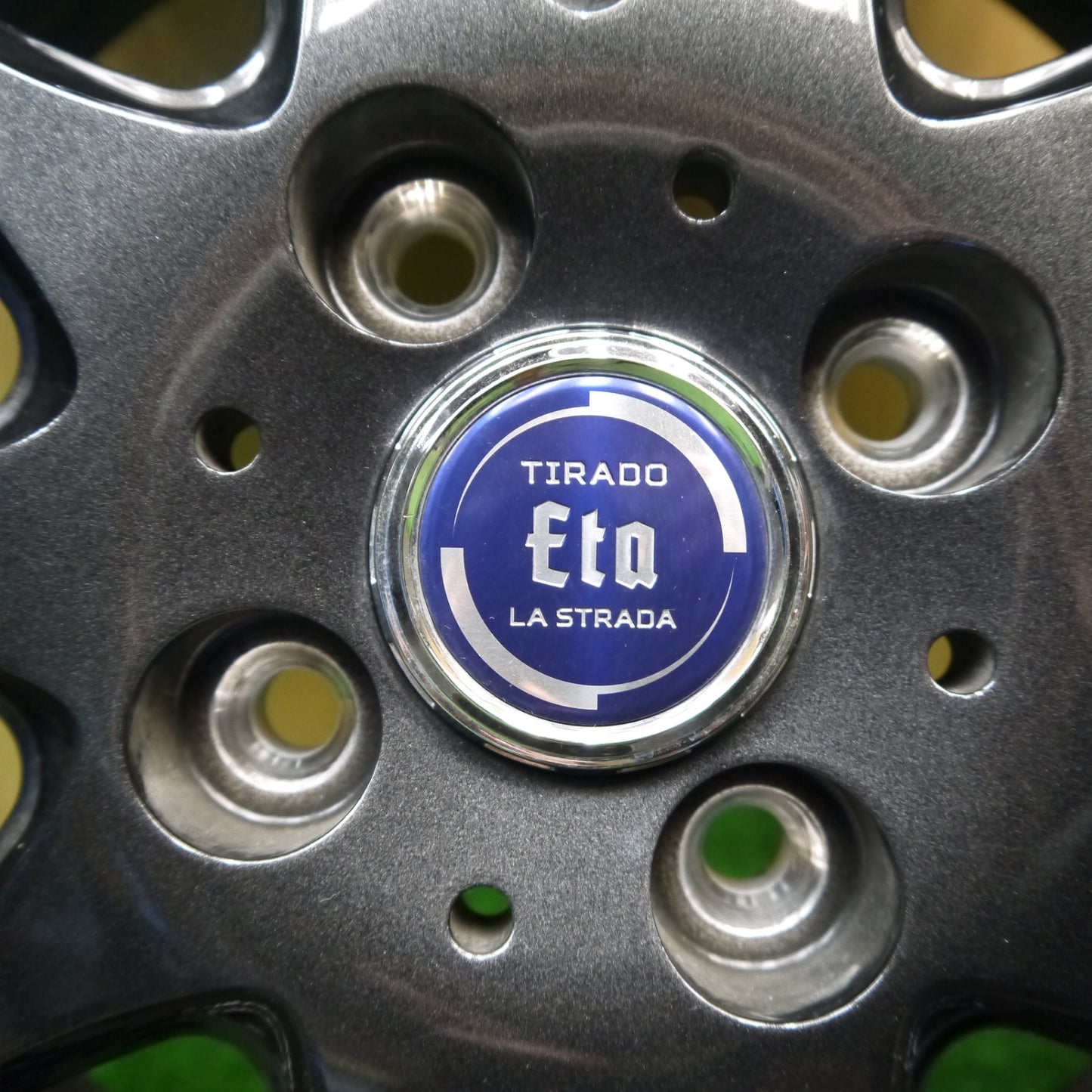 バリ溝！23年！キレイ！9分★スタッドレス 155/65R14 ヨコハマ アイスガード iG52C TIRADO Eta LA STRADA ティラード ラストラーダ 14インチ PCD100/4H★5042802Hス