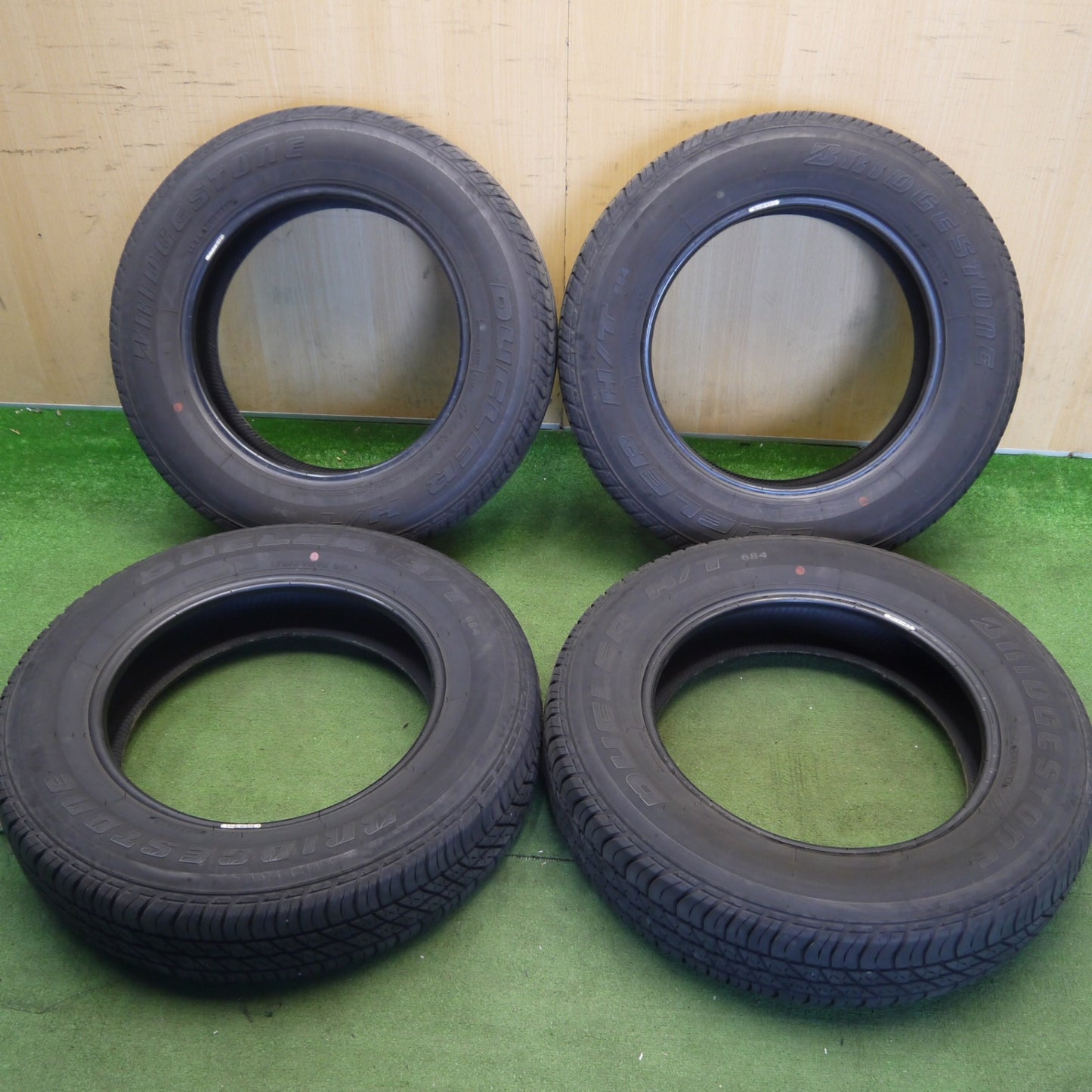 4本価格★ジムニー 等 175/80R16 ブリヂストン デューラー H/T 684 DUELER 16インチ タイヤ★6052203Hノタ