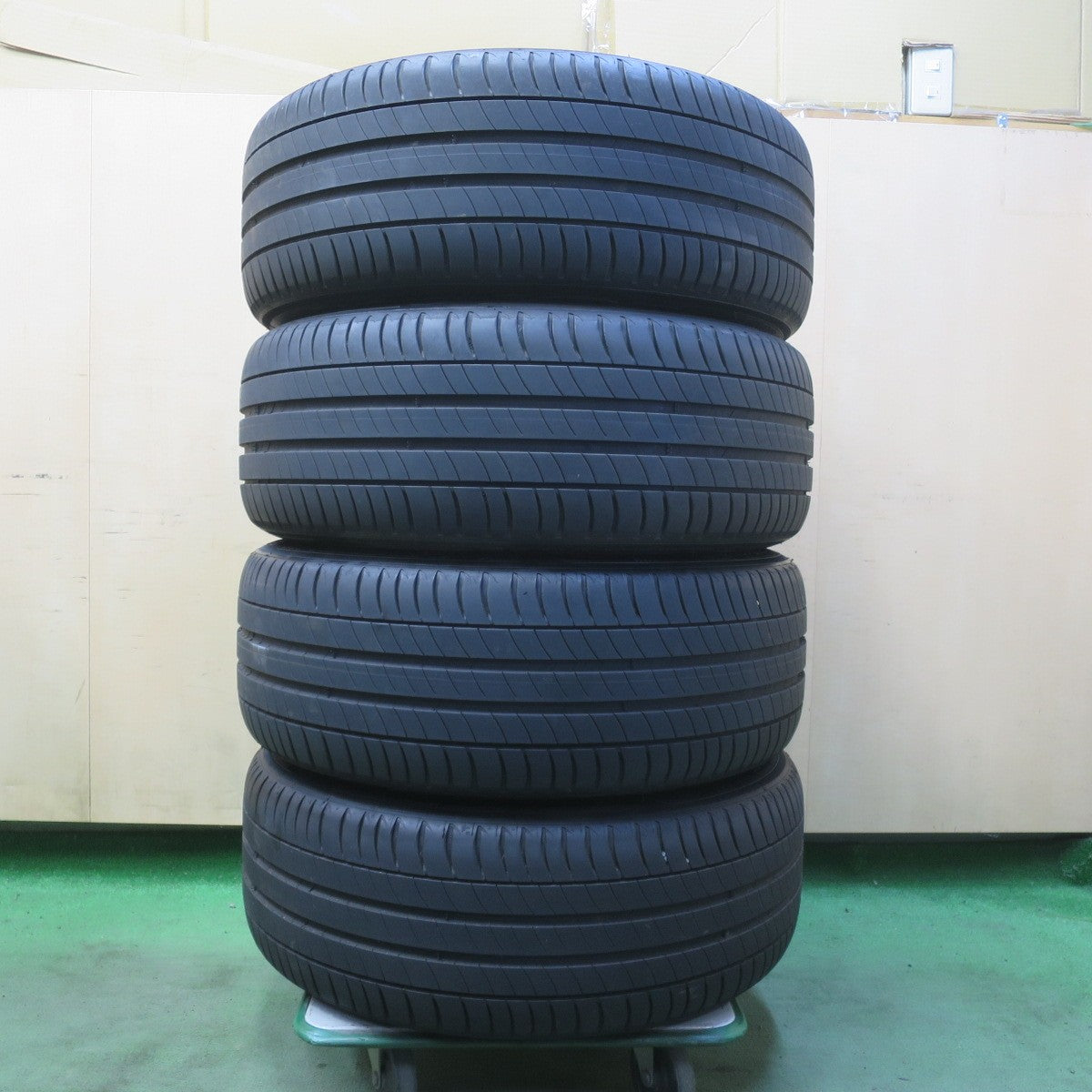 センサー付！バリ溝！9分★日産 V37 スカイライン インフィニティ Q50 純正 225/55R17 ミシュラン プライマシー3 ZP MOE ランフラット 17インチ PCD114.3/5H★6051504イノ