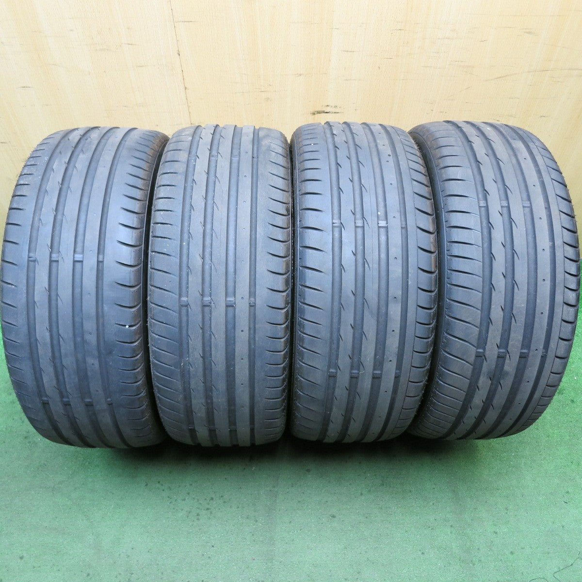 バリ溝！8.5分★アウディ A4 A5 A6 等 純正 245/45R18 ナンカン Sportnet AS-2+ 18インチ PCD112/5H★5080801HAノ