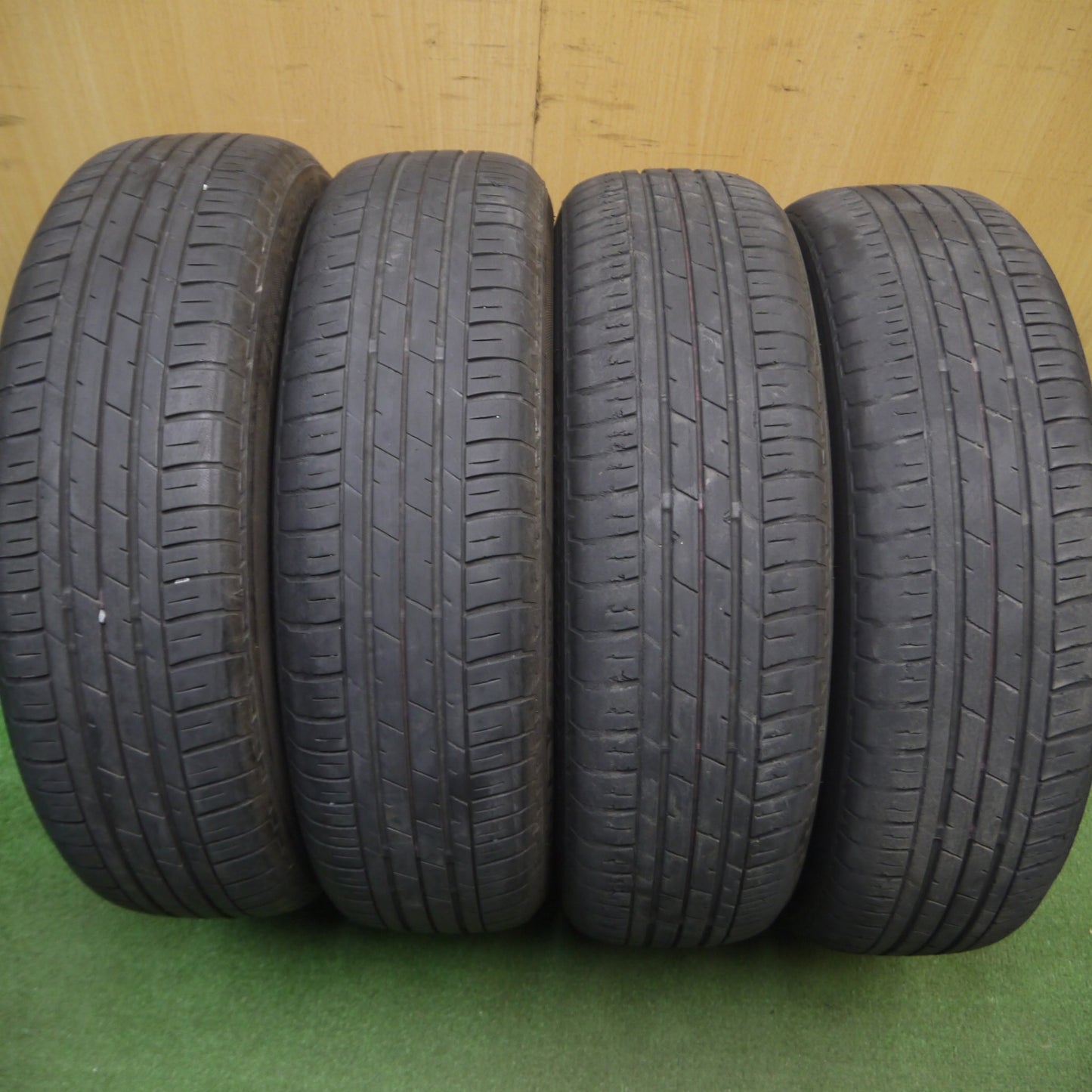 [送料無料] キレイ★Lehrmeister PREMIX NANA 155/65R14 ブリヂストン エコピア EP150 レアマイスター プレミックス ナナ 14インチ PCD100/4H★5022801Hノ