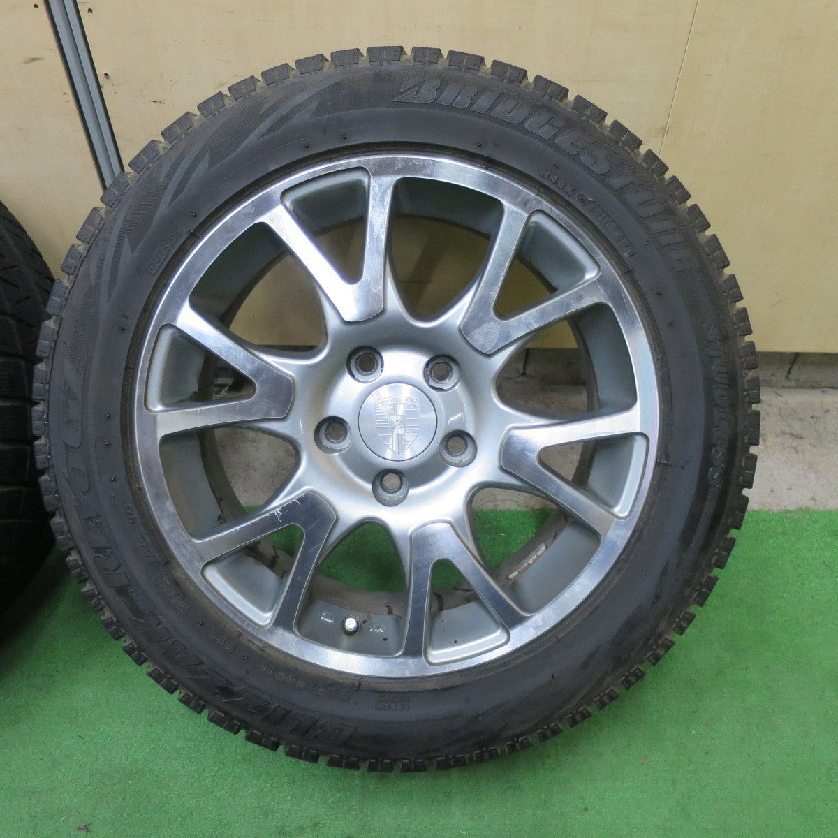 4本価格★ワーゲン 等 ENCO EXCLUSIVE ERZ 205/55R16 スタッドレス ブリヂストン ブリザック REVO GZ エンコ エクスクルーシヴ エルツ PCD112/5H★5090103TTス