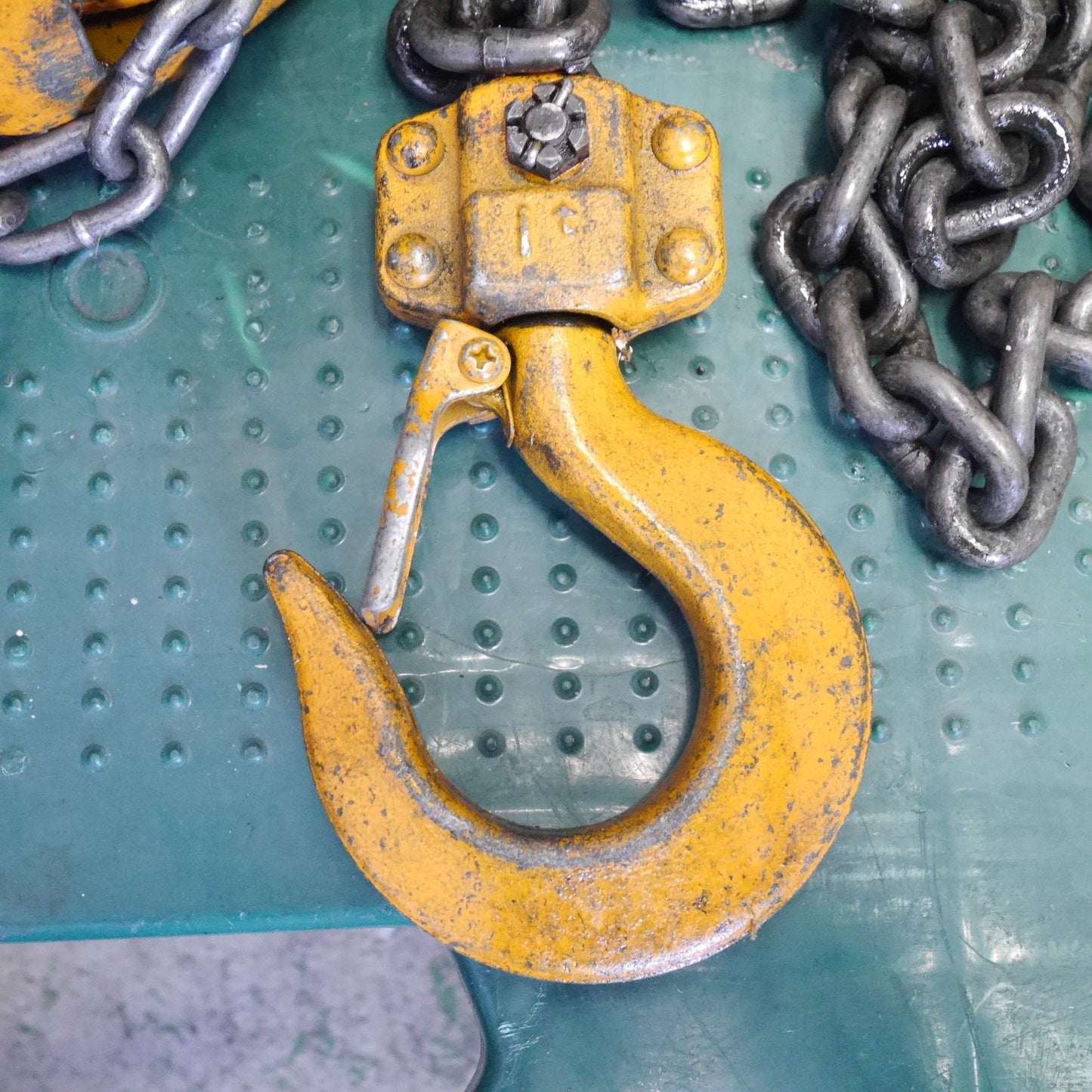 [送料無料] ☆KITO キトー 手動式 チェーンブロック M3 1t 工具 1000kg 1トン 1ton 1TON  吊り☆
