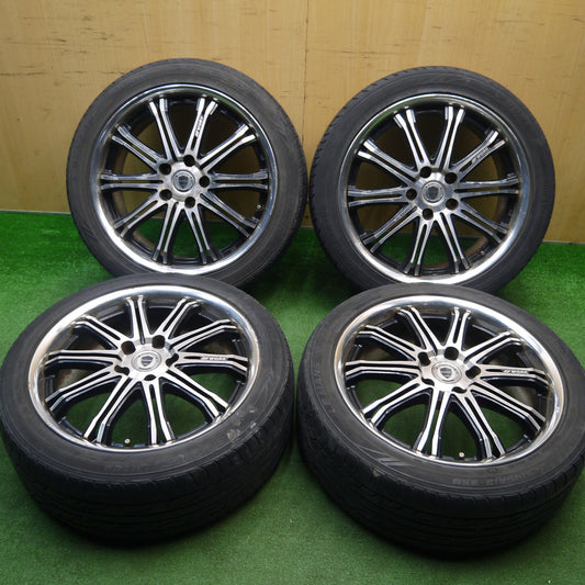 4本価格★WORK SCHWERT SW1 225/45R18 ダンロップ LE MANS LM704 18インチ ワーク シュバート シュヴァート PCD114.3/5H★5120902Hノ