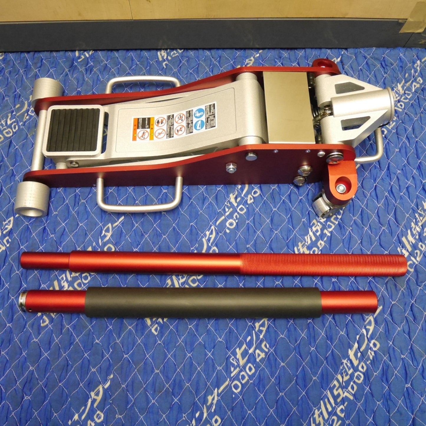 [送料無料] 美品☆マサダ 2TON アルミジャッキ SJ-20AL MASADA フロア ジャッキ ガレージ 2トン ALUMI JACK☆