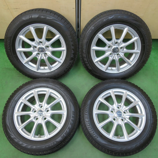 [送料無料] バリ溝！キレイ！9.5分★スタッドレス 205/60R16 ブリヂストン ブリザック VRX2 ECO FORME エコフォルム 16インチ PCD114.3/5H★5032914イス