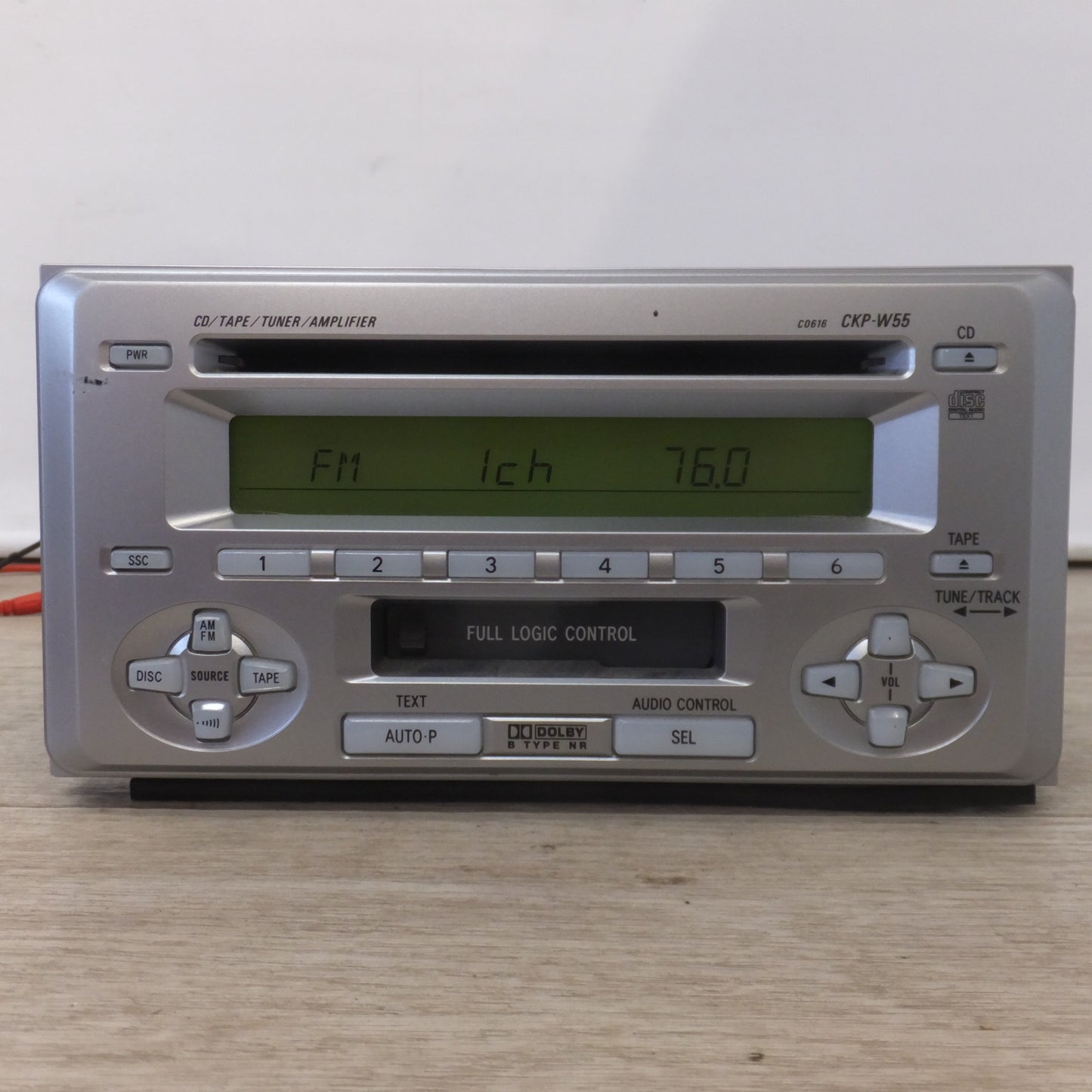 [送料無料] ★パイオニア製 トヨタ 純正 カーオーディオ CDプレーヤー 08600-00P10　08600-00G60　2点 セット★