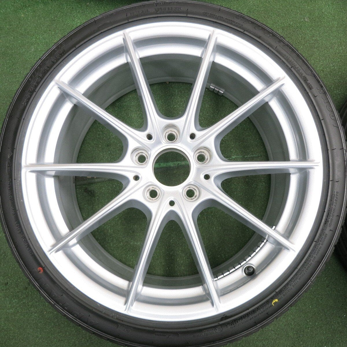 未使用！23年！キレイ★ベンツ W223 Sクラス 純正 215/40R18 アプタニー SPORT macro RA301 PCD112/5H★4042008HAノ