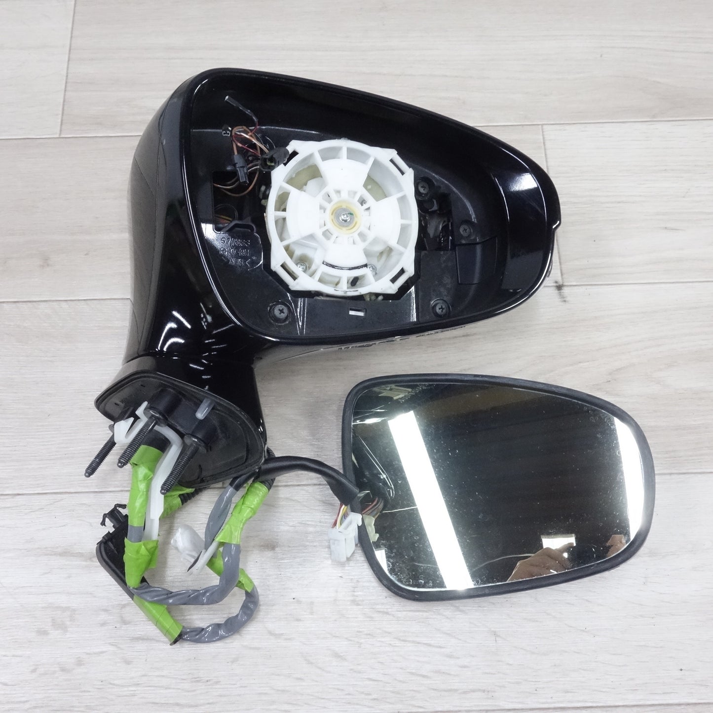 [送料無料] ◆レクサス GS GRL10-16 純正 ドア ミラー 027486 KOITO 50-153 右側のみ 黒 現状品◆