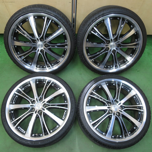 4本価格★プリウス 等 ANHELO CORAZON LOVEY 215/35R19 フルウェイ HP108 19インチ アネーロ コラソン ラーヴィ PCD100/5H★5050404IMノ
