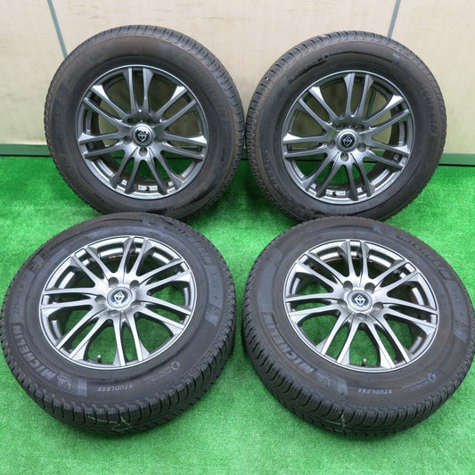 キレイ★スタッドレス 225/65R17 ミシュラン X-ICE3+ VELVA ヴェルヴァ 17インチ PCD114.3/5H★4080801HAス