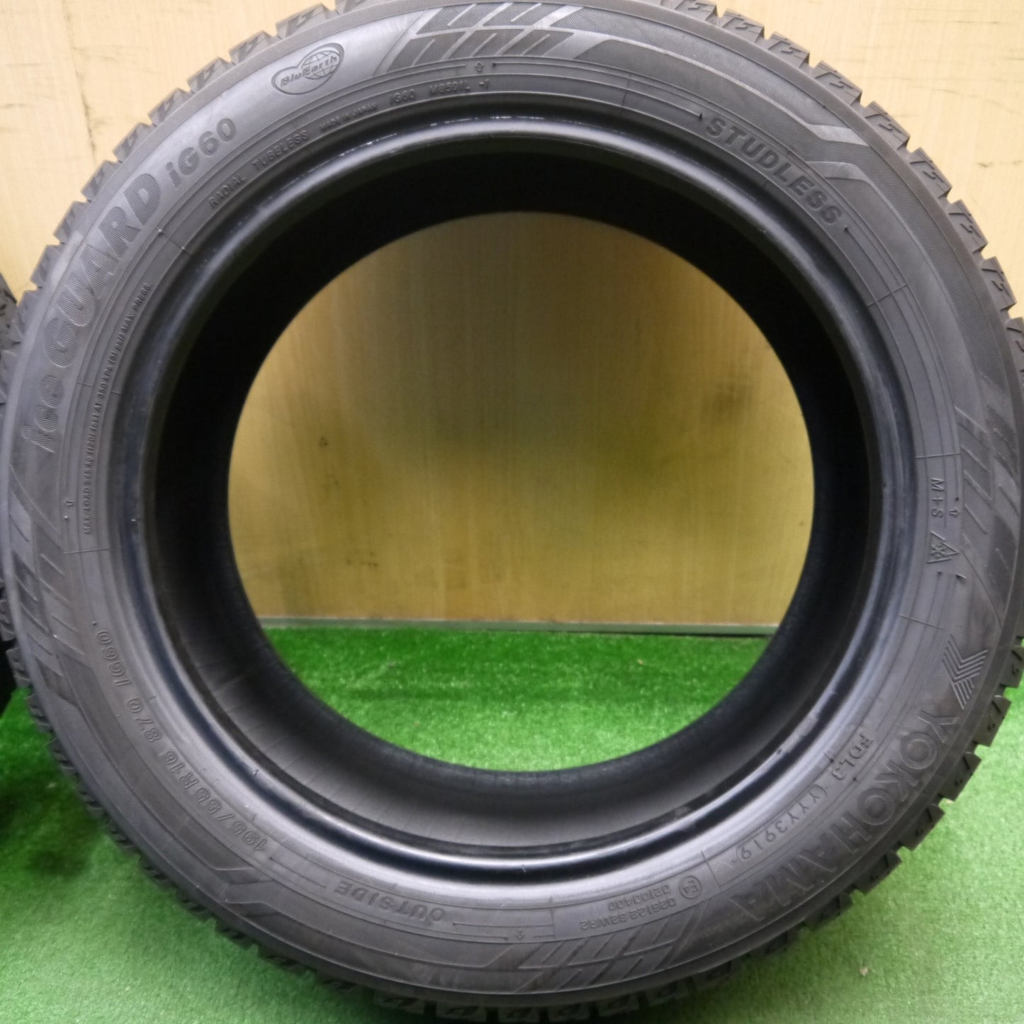 [送料無料] 4本価格★スタッドレス 195/55R16 ヨコハマ アイスガード iG60 タイヤ 16インチ プリウス キューブ ラフェスタ CR-Z セレナ 等★5032106Hスタ