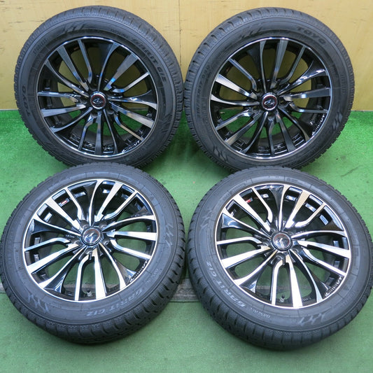 バリ溝！9.5分★LEONIS VT 215/55R17 スタッドレス トーヨー オブザーブ ガリット GIZ レオニス 17インチ PCD114.3/5H★5091110HAス