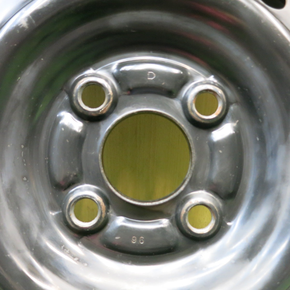 4本価格！24年★155/65R14 ブリヂストン NEWNO スチール ホイール 14インチ PCD100/4H★5083104HAノ