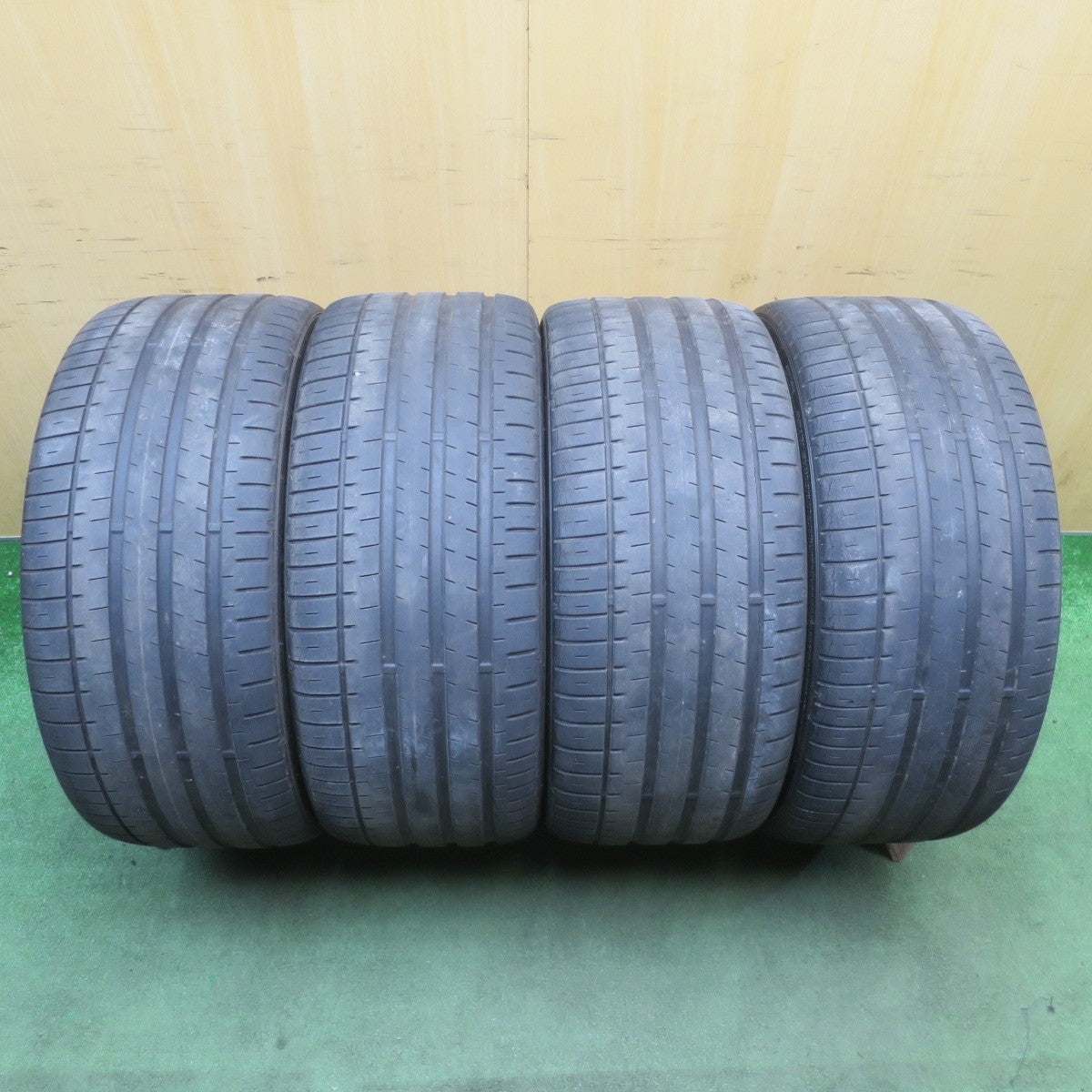 4本価格◎アウディ A8 S8 純正 265/35R20 ファルケン アゼニス FK510 20インチ PCD112/5H◎6061703NJノ